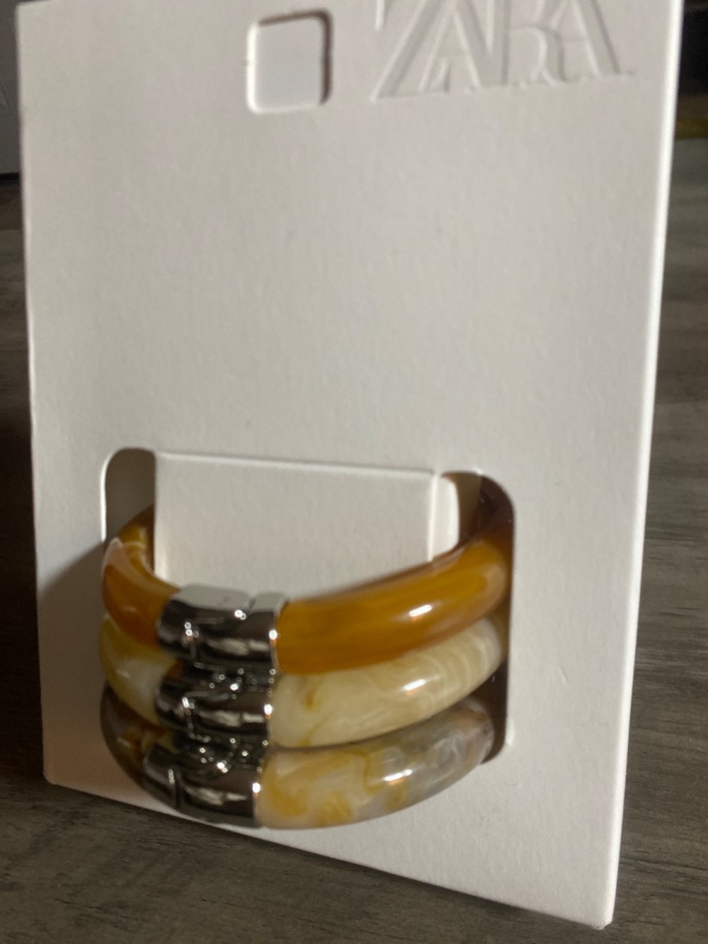 NWT Zara 3 Pack Rigid Bracelets As Is - Picture 4 of 7